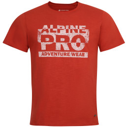 Camiseta de hombre Alpine Pro Hoop rojo orange