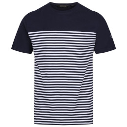 Camiseta de hombre Regatta Shorebay Tee azul oscuro Navy/WhitStr