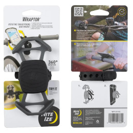 Soporte para bicicleta Nite Ize Wraptor negro Černá