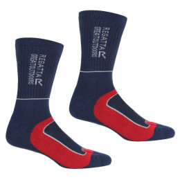 Calcetines de hombre Regatta Samaris2SeasonSck azul/rojo Navy/Darked