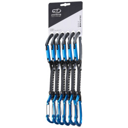 Juego de cintas express Climbing Technology Lime-M set 12 cm DY 6 ks azul oscuro anthracite/blue