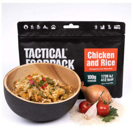 Comida deshidratada Tactical Foodpack Chicken and Rice