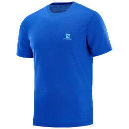 Camiseta de hombre Salomon Explore SS Tee M azul NauticalBlue