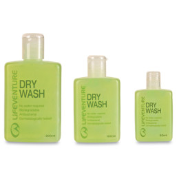 Jabón de viaje LifeVenture Dry Wash Gel 200ml