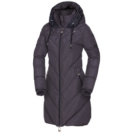 Abrigo de mujer Northfinder Josie gris blackolive