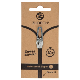 Cremallera de recambio ZlideOn Opravný jezdec pro voděodolné zipy - L plata silver