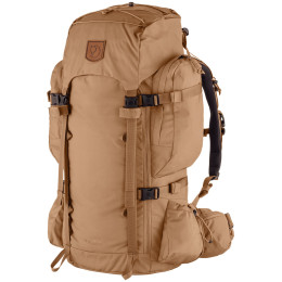 Mochila de senderismo Fjällräven Kajka 55 beige Khaki Dust