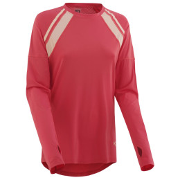 Camiseta funcional de mujer Kari Traa Elisa LS rojo Fruit