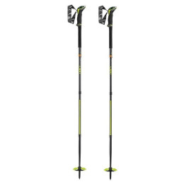 Bastones de senderismo Leki Sherpa FX.One Carbon negro/amarillo naturalcarbon-neonyellow-white