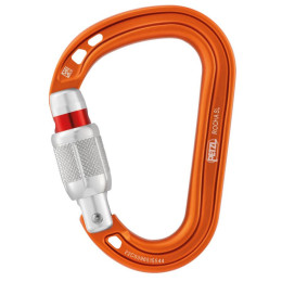 Mosquetón Petzl Rocha naranja