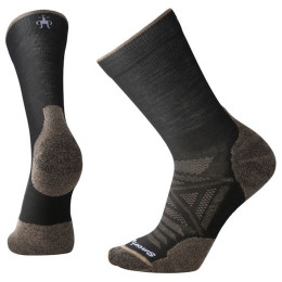 Calcetines Smartwool Phd Outdoor Light Crew negro BlackFossil