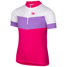 Maillot de ciclismo para niños Etape Peddy 2.0 rosa/violeta lila/růžová