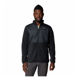 Sudadera de hombre Columbia Basin Butte™ Full Zip Fleece Ii negro Black