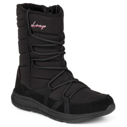 Botas de nieve para mujer Loap Altena negro Black/Mongnet