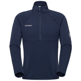 Sudadera de hombre Mammut Taiss ML Half Zip Pull Men azul oscuro marine