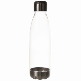 Botella Regatta Tritan Bottle with Metal Lid negro SilverGray
