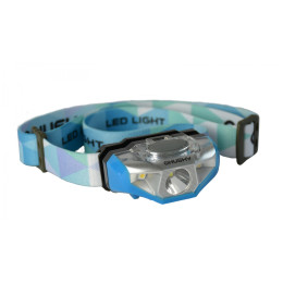 Linterna frontal Husky Selma azul Blue