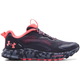 Zapatillas de carrera para mujer Under Armour W Charged Bandit TR2 gris/rojo Tempered Steel / Blitz Red / Blitz Red