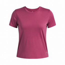 Camiseta de mujer Under Armour Launch Shortsleeve rosa Red