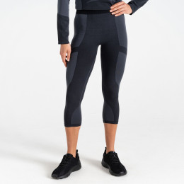 Pantalones funcionales de mujer Dare 2b In The Zone II 3/4 Legging negro Black/Black