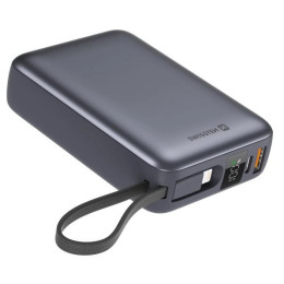 Batería externa Swissten POWER BANK 20 000 mAh negro/plata