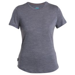 Camiseta funcional de mujer Icebreaker Women Merino 125 Cool-Lite™ Sphere III SS Tee gris Midnight Navy Heather