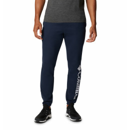 Pantalones de chándal para hombre Columbia Trek™ Jogger azul oscuro Collegiate Navy, White Vertical Logo