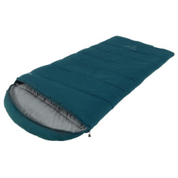 Saco de dormir Easy Camp Raven I Square XL 5°C - Left zipper azul