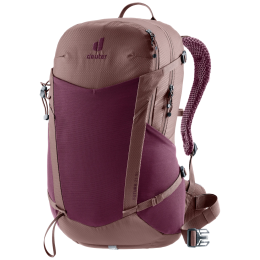 Mochila de mujer Deuter Futura 21 SL rosa/burdeos cassis-ashrose