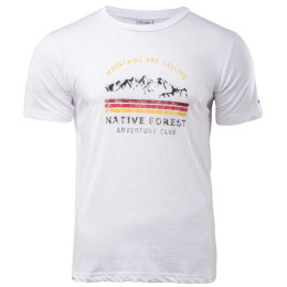 Camiseta de hombre Hi-Tec Rone blanco white