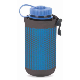Funda de botella Nalgene Cool Stuff Neoprene Carrier Print negro/azul Black/Blue