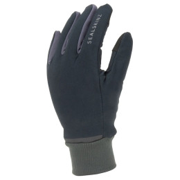 Guantes SealSkinz WP All Weather Lightweight Fus negro/gris Black/Grey