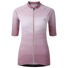 Maillot de ciclismo para mujer Dare 2b Lightnint short sleeve printed jersey rosa Mauve print
