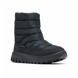 Botas de invierno para mujer Columbia Snowtrot™ Mid negro Black, Titanium II