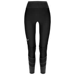 Mallas de mujer Salewa Pedroc Dry Resp W Hyb Tights. negro Black Out
