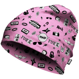 Gorro para niños H.A.D. Fleece Beanie Kids Pink Punk