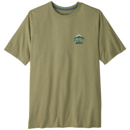 Camiseta de hombre Patagonia Great Waves Responsibili-Tee verde Gumtree Green