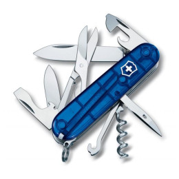 Navaja Victorinox Climber azul transparente TransBlue