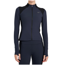 Sudadera funcional de mujer 4F Sweatshirt Fnk F0917 negro Deep Black