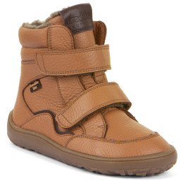 Botas de invierno para niños Froddo Barefoot Tex Winter Cognac marrón claro cognac