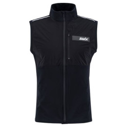 Chaleco de hombre Swix Focus Warm negro Black