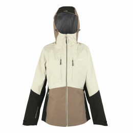Chaqueta de mujer Regatta Carletta blanco/negro PerPl/Moc/Bk