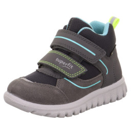 Calzado para niños Superfit Sport7 Mini Grau/Gelb gris Grau/Gelb