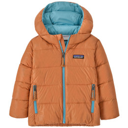 Chaqueta para niños Patagonia Baby Hi-Loft Down Sweater Hoody - MARG naranja Marigold