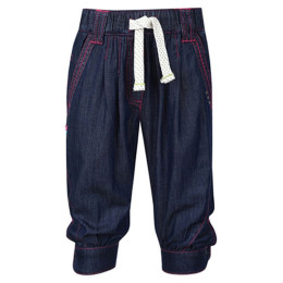 Pantalones de tres cuartos para niños Loap Norka azul