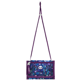Cartera Baagl Peněženka na krk violeta Jungle Panda