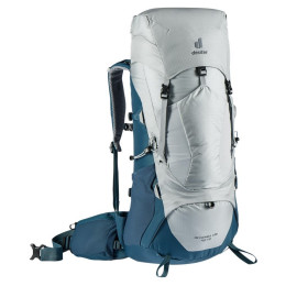 Mochila Deuter Aircontact Lite 40+10 gris/azul TinArctic