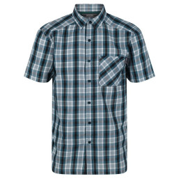 Camisa de hombre Regatta Mindano VI verde/gris PacifcGrnChk