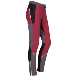 Pantalones de mujer High Point Gale 3.0 Lady Pants gris/rojo BrickRed/IronGate/Black
