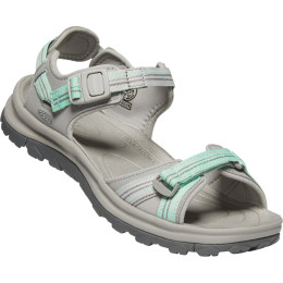 Sandalias de mujer Keen Terradora II Open Toe gris claro LightGray/OceanWave